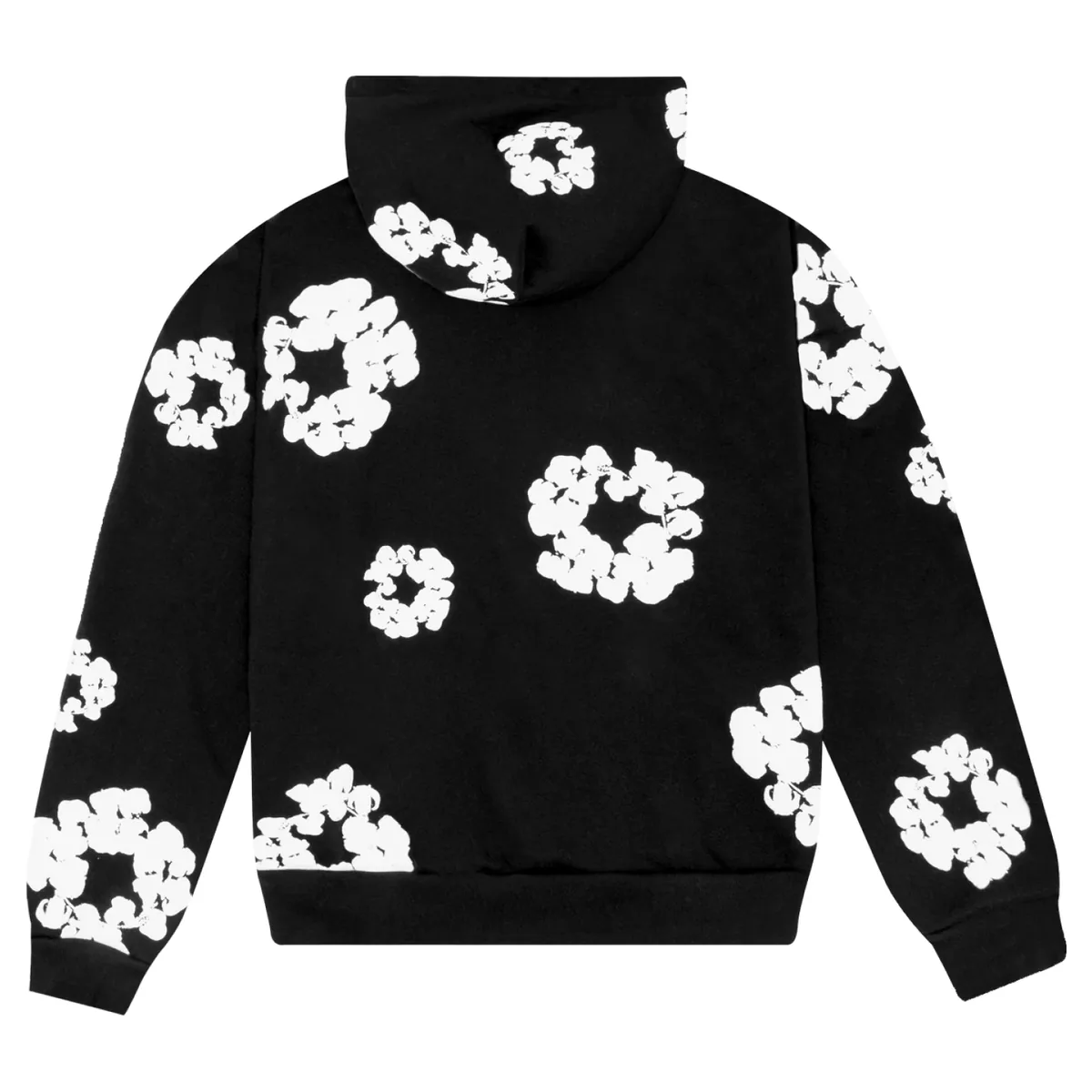 Denim Tears The Cotton Wreath Sweatshirt Black — view 5