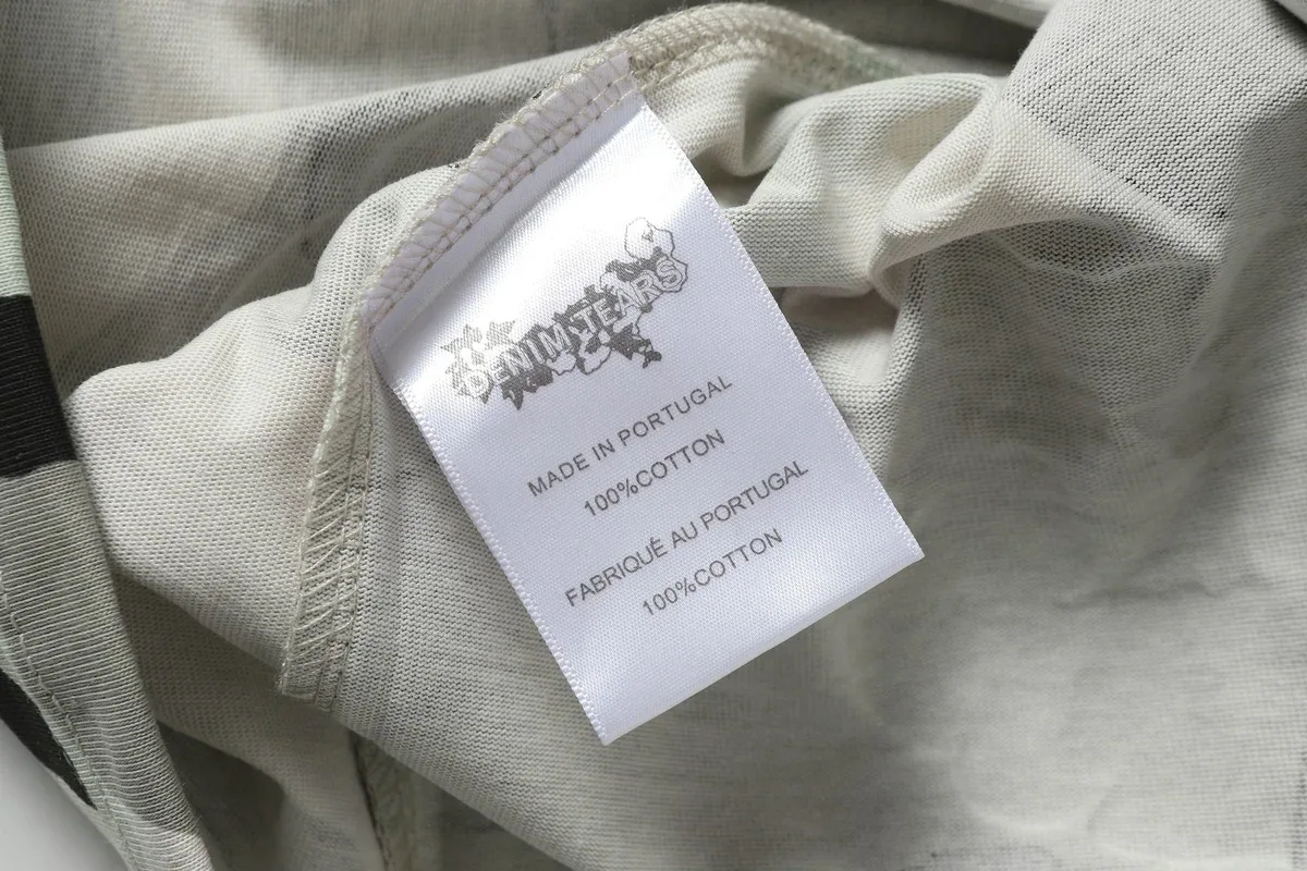 Denim Tears Cotton Wreath T-Shirt Grey Camo — view 5