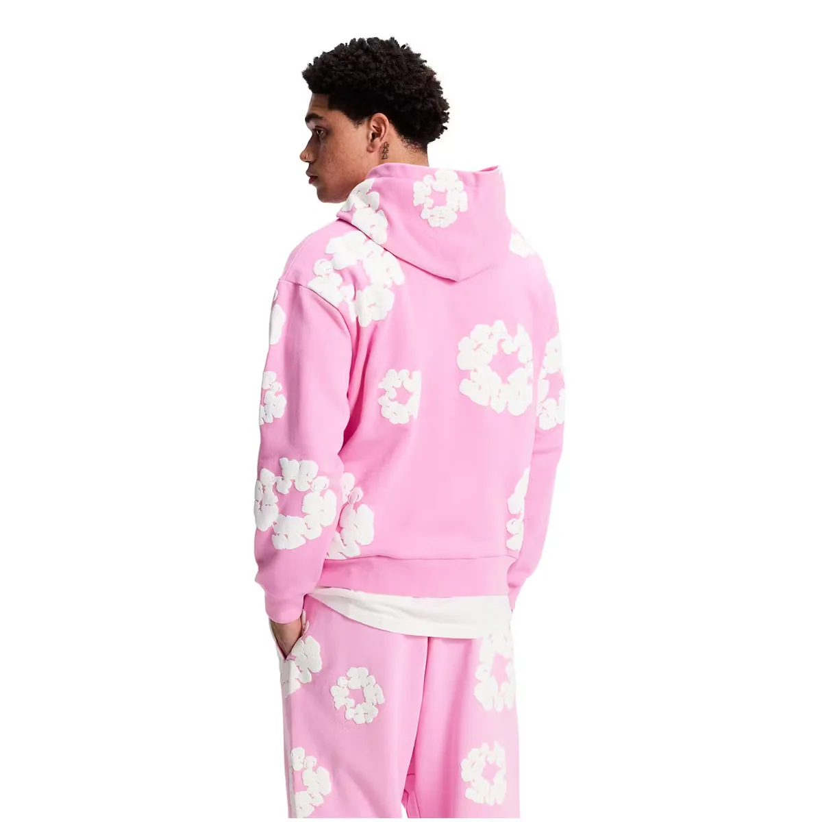 Denim Tears The Cotton Wreath Sweatshirt Pink — view 7