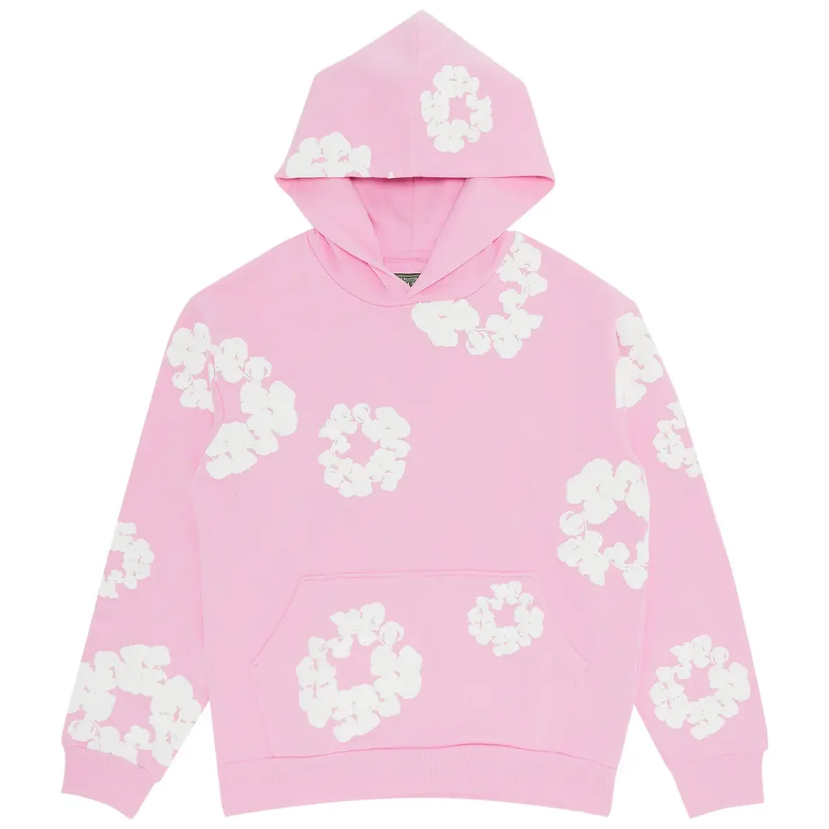 Denim Tears The Cotton Wreath Sweatshirt Pink — denim tear hoodie