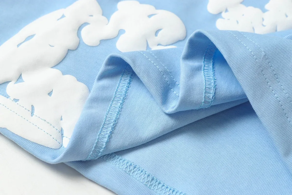 Denim Tears Cotton Wreath T-Shirt Blue — view 6