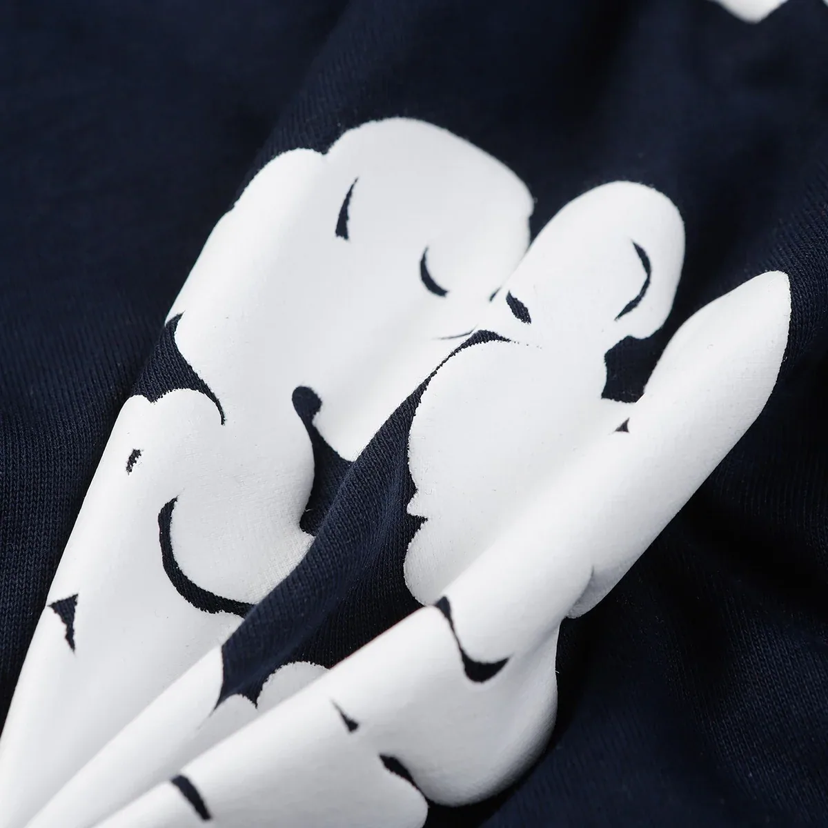 Denim Tears Cotton Wreath T-Shirt Navy — view 6