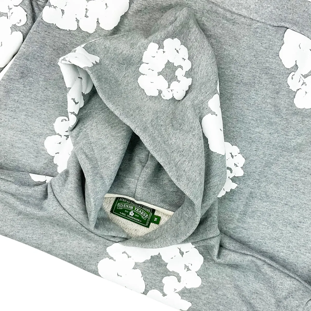 Denim Tears The Cotton Wreath Sweatshirt Grey — view 3